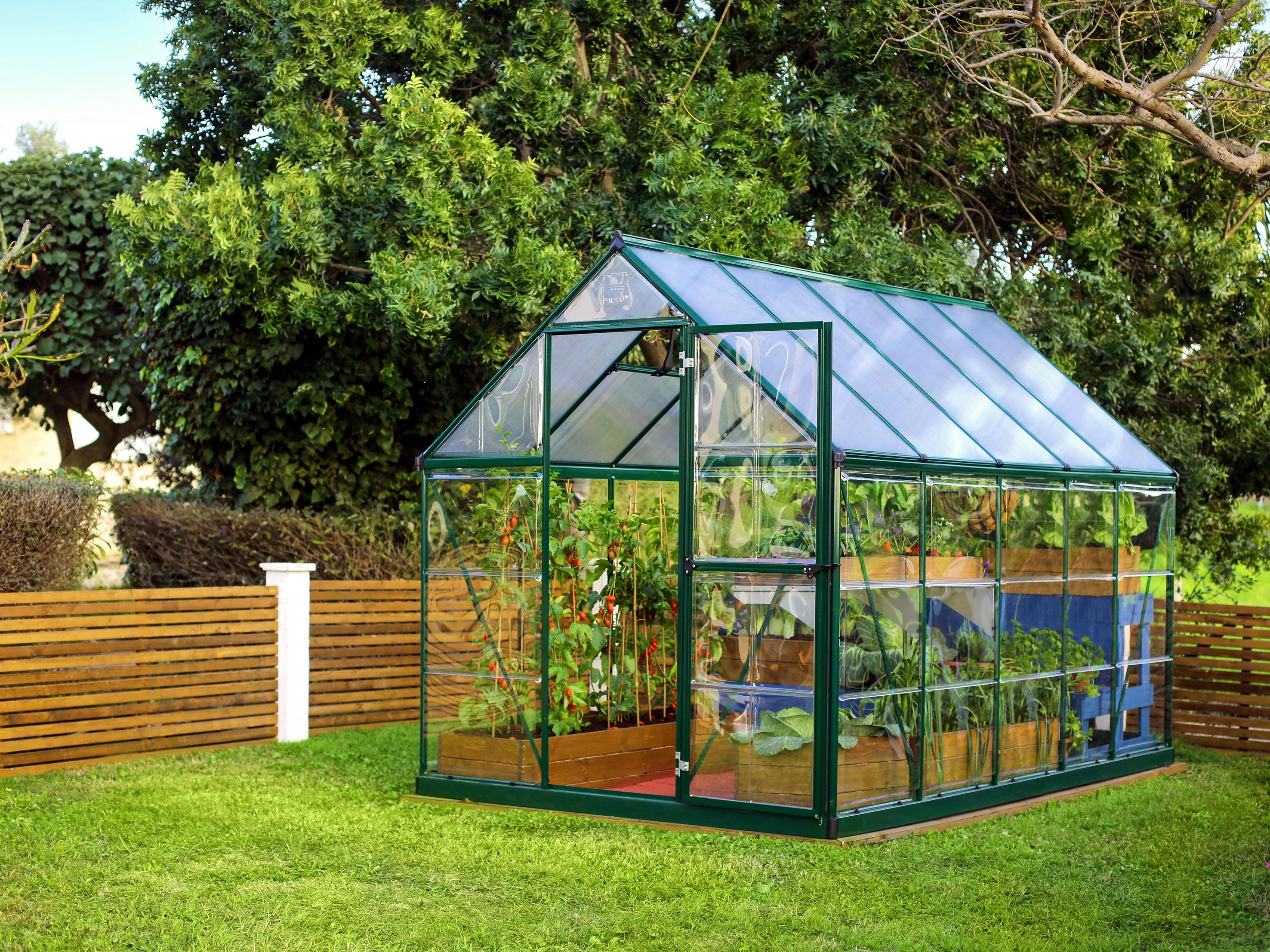 Palram Canopia Tuinkas Hybrid 185 x 305 cm Groen - Afbeelding 6